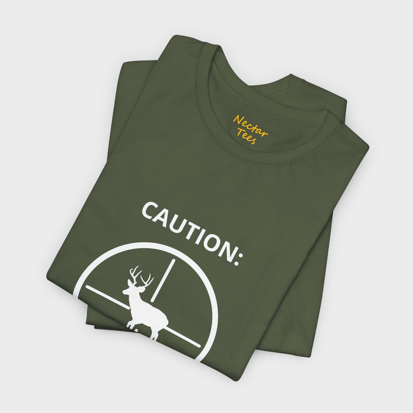 Caution: May spontaneously talk about hunting!