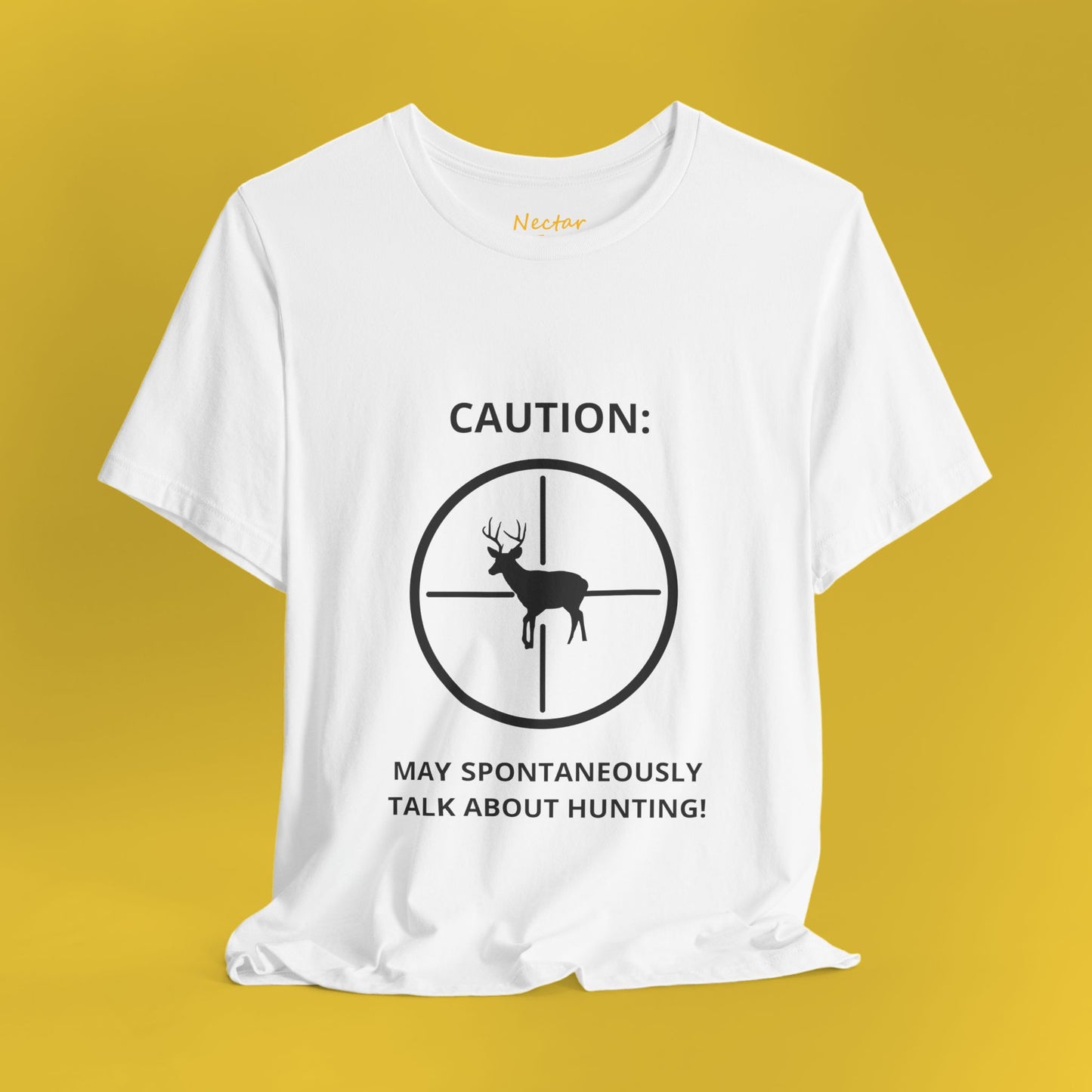 Caution: May spontaneously talk about hunting!