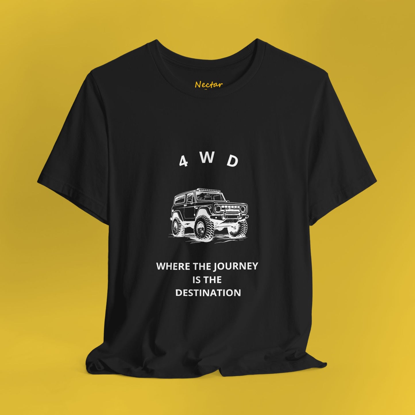 4WD Where the journey is the destination. T-Shirt