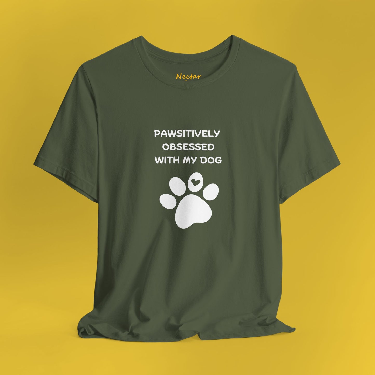 Pawsitively obsessed with my dog. T-Shirt