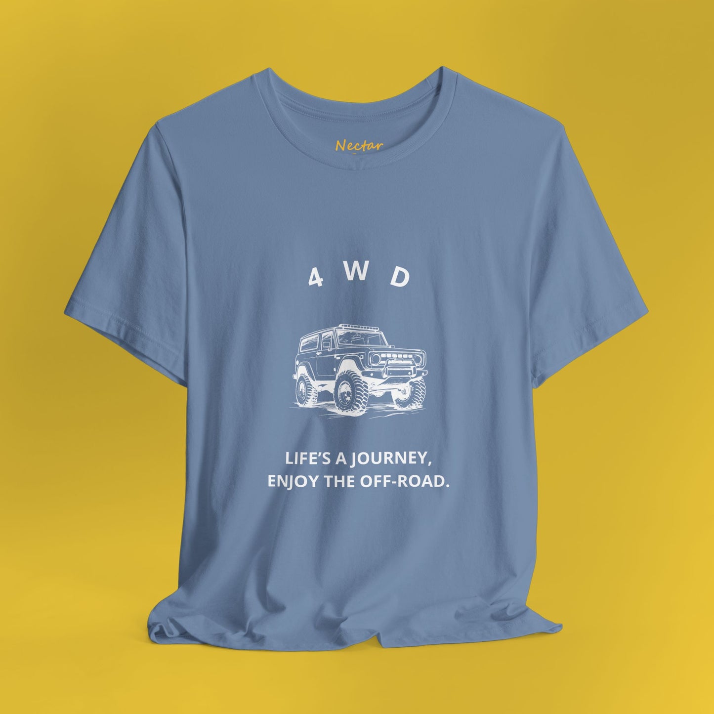 4WD Life's a journey enjoy the off-road. T-Shirt