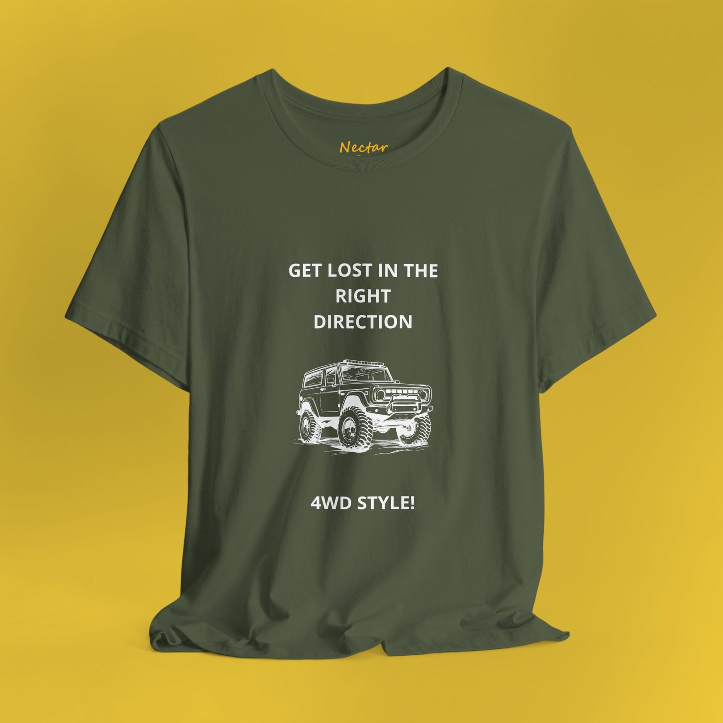 4WD Get lost in the right direction 4WD style. T-Shirt