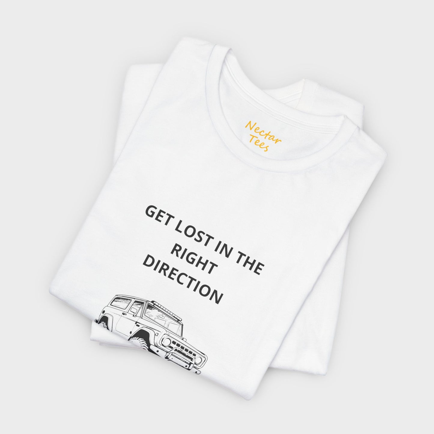 4WD Get lost in the right direction 4WD style. T-Shirt