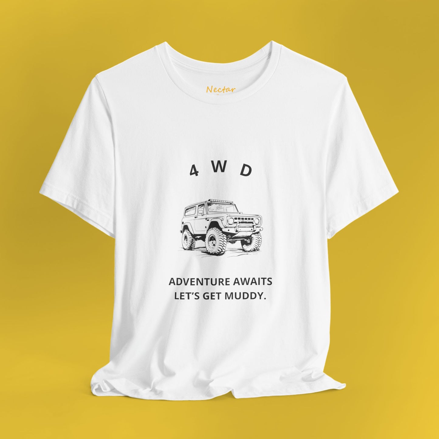 Adventure awaits, let's get muddy. T-Shirt