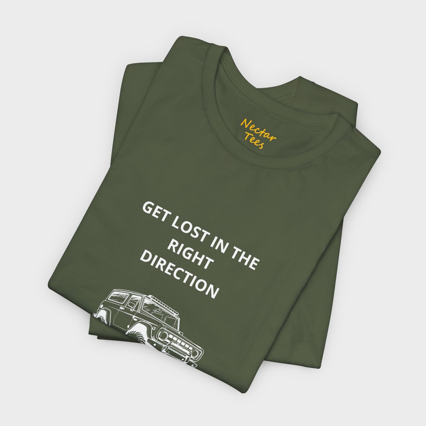 4WD Get lost in the right direction 4WD style. T-Shirt