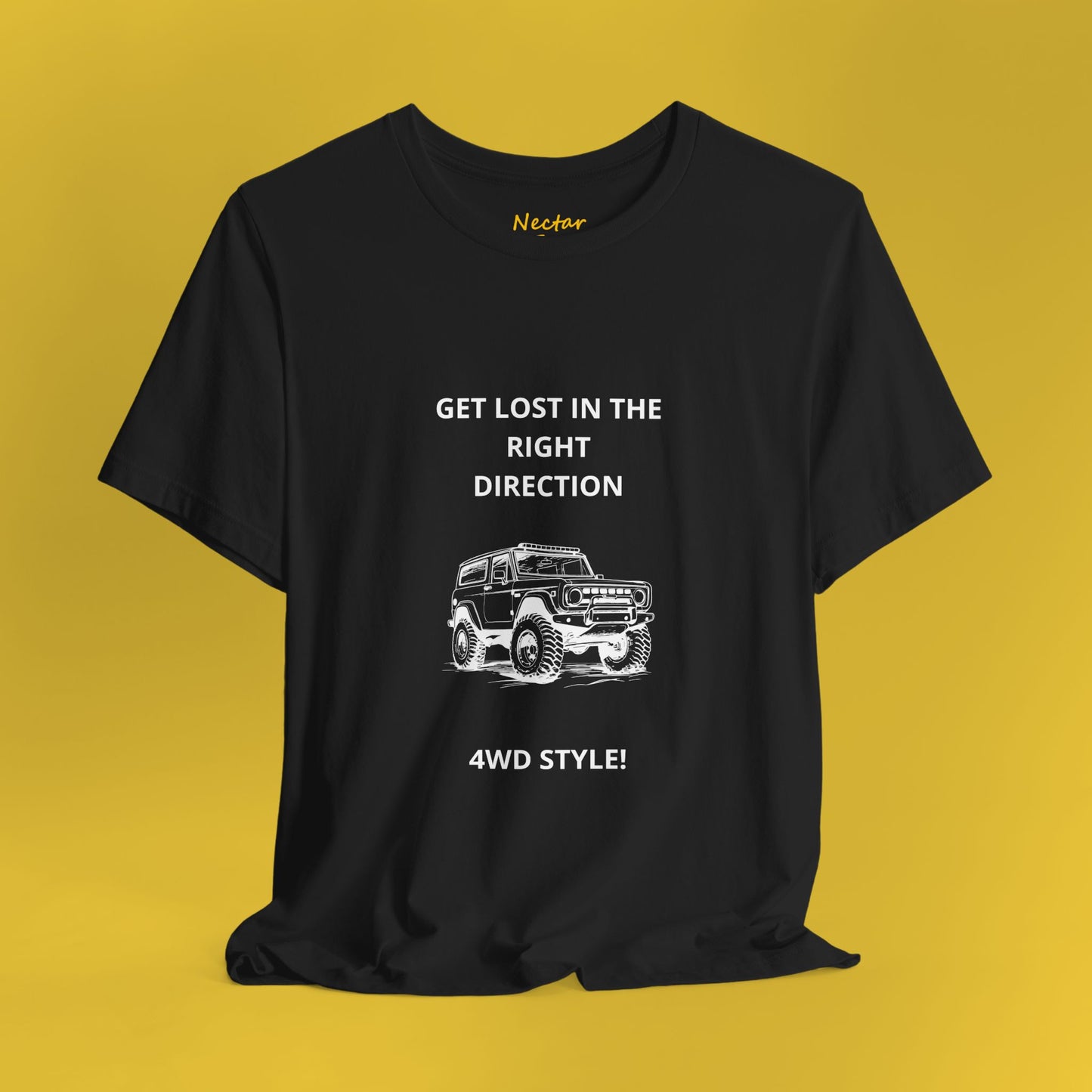 4WD Get lost in the right direction 4WD style. T-Shirt