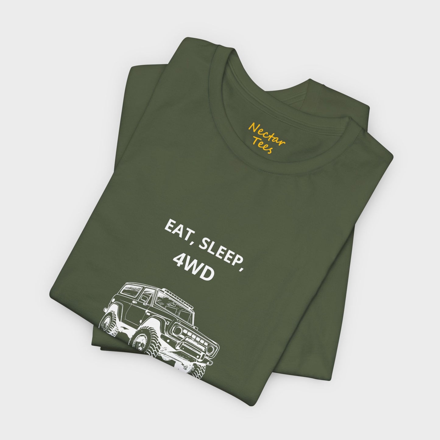 Eat Sleep 4WD Repeat. T-Shirt