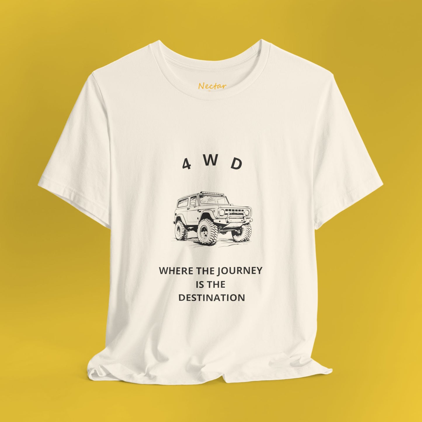 4WD Where the journey is the destination. T-Shirt