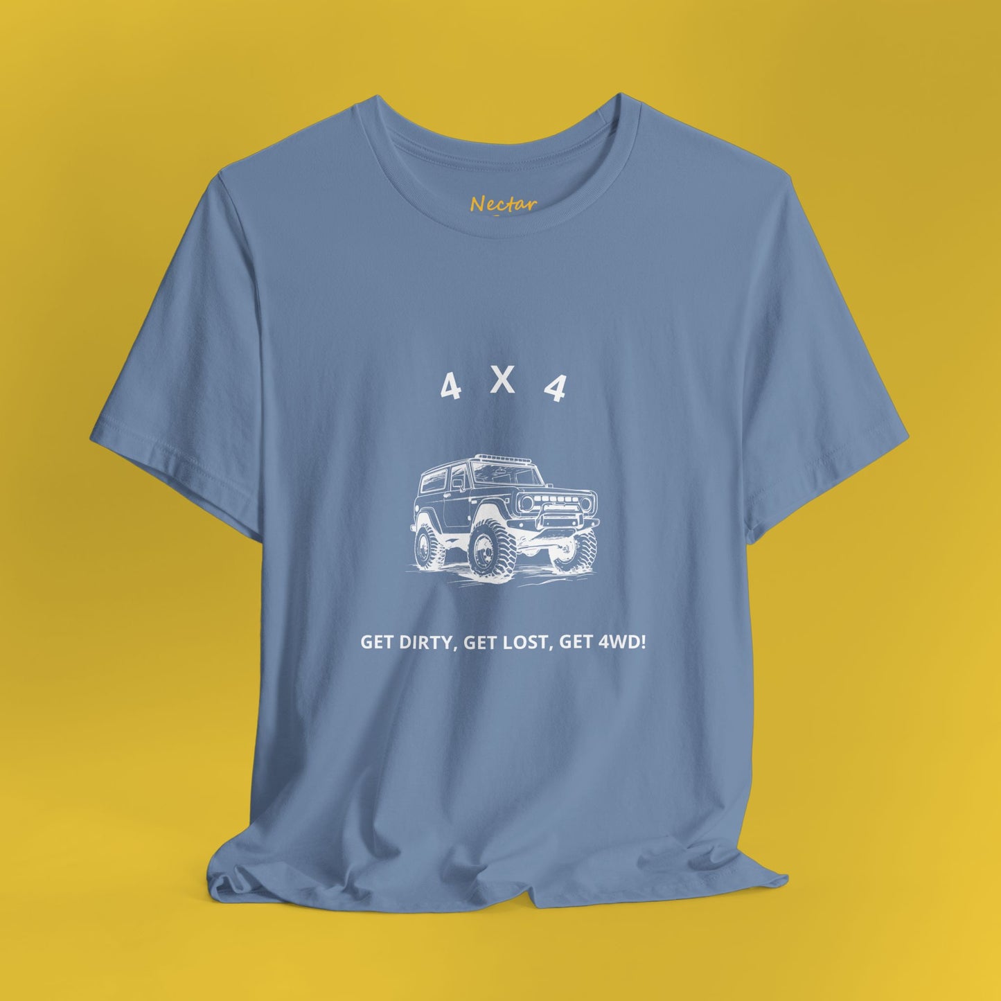 4WD Get dirty get lost get 4WD. T-Shirt