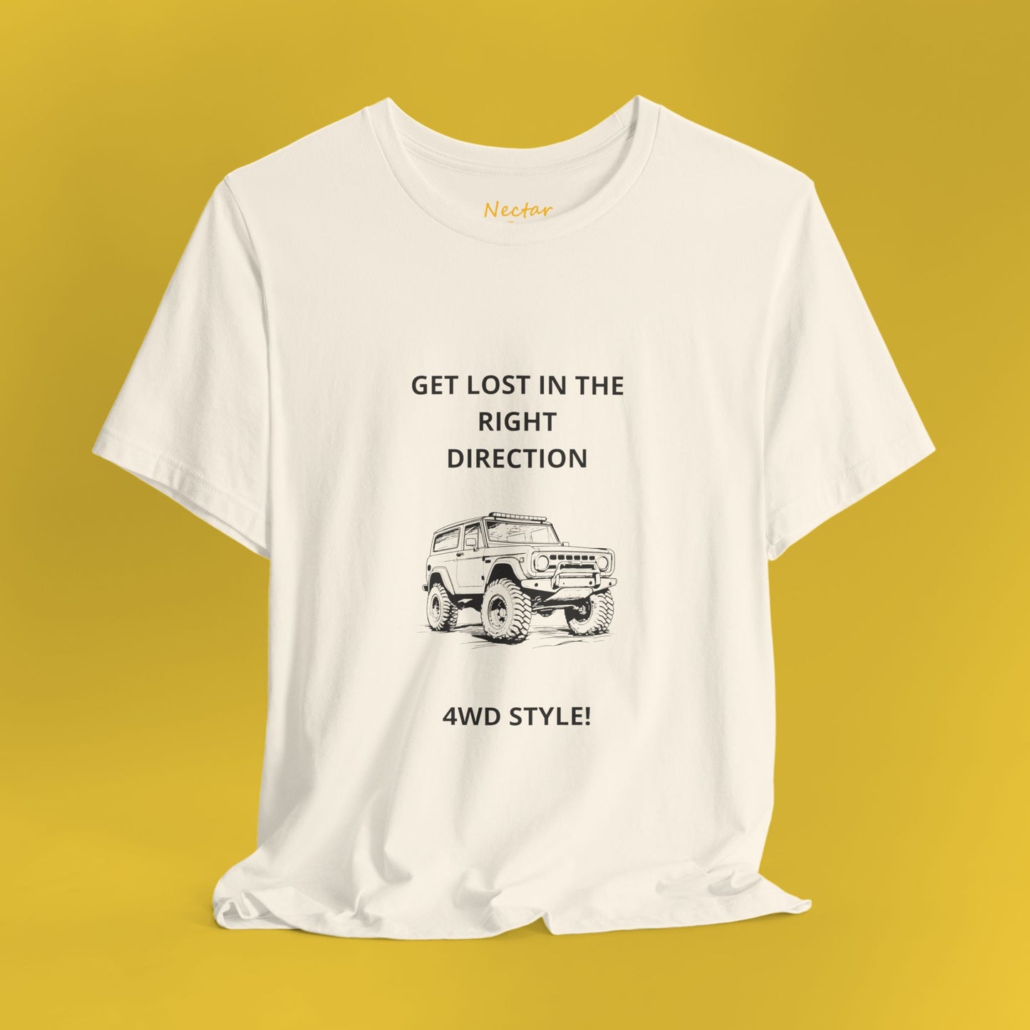 4WD Get lost in the right direction 4WD style. T-Shirt